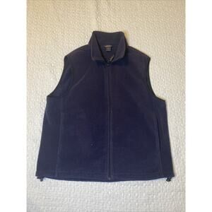 Woolrich Men’s Black Large Zip Up Vest